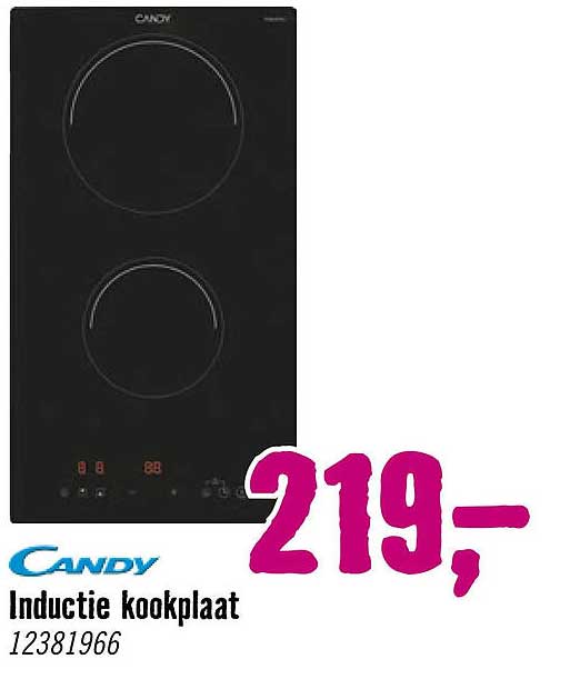Inductie kookplaat 12381966
