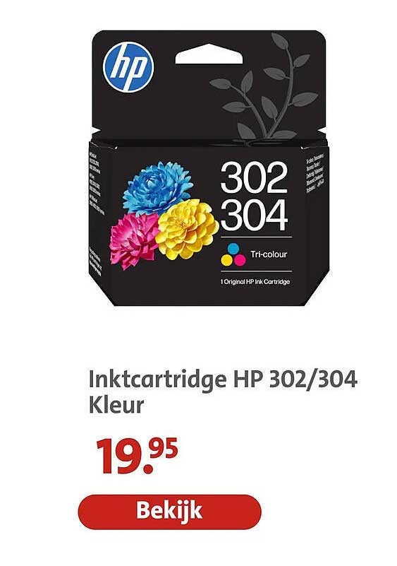 Inktcartridge HP 302/304 Kleur