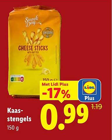 Kaas-stengels 150 g