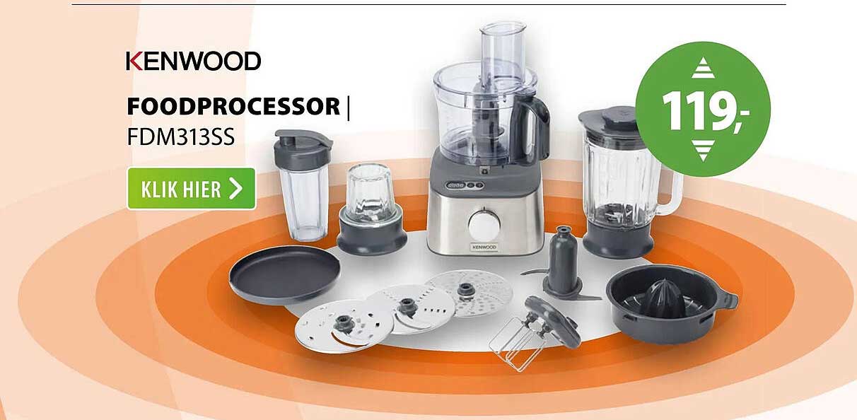 KENWOOD FOODPROCESSOR FDM313SS