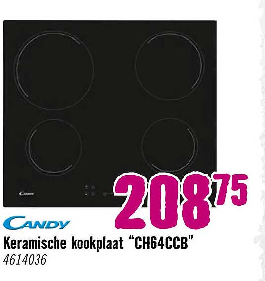Keramische kookplaat “CH64CCB”