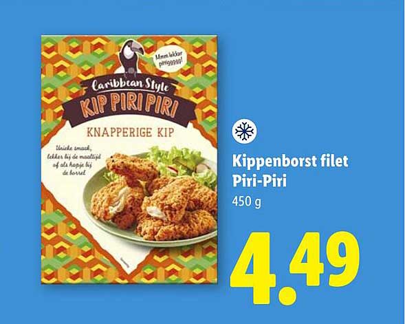 Kippenborst filet Piri-Piri