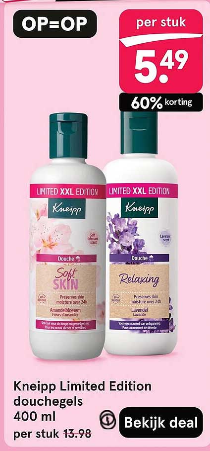 Kneipp Limited Edition douchegels 400 ml