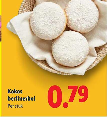 Kokos berlinerbol