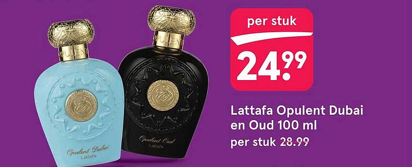 Lattafa Opulent Dubai en Oud 100 ml
