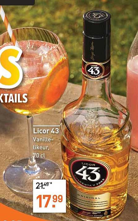 Licor 43 Vanillelikeur 70 cl