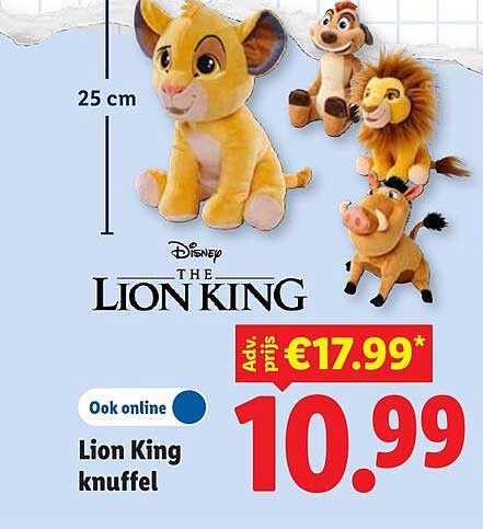 Lion King knuffel