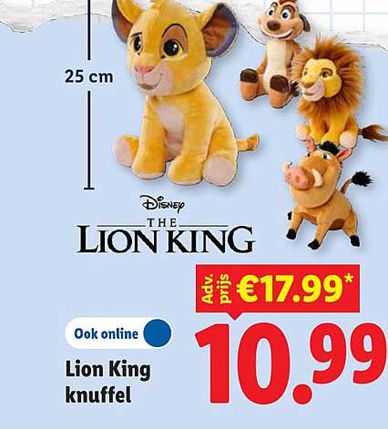 Lion King knuffel