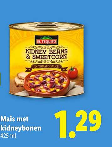 Mais met kidneybonen 425 ml