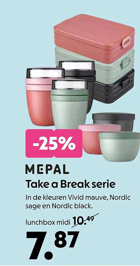 MEPAL Take a Break serie -25%