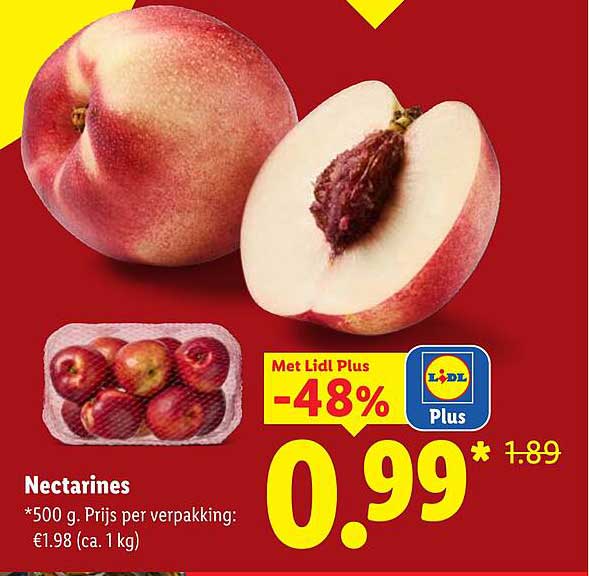 Nectarines -48%