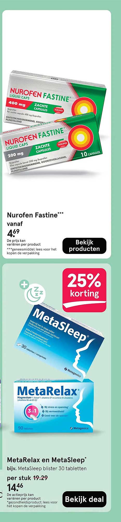 Nurofen Fastine