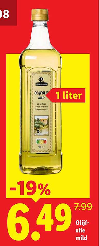 Olijfolie mild 1 liter