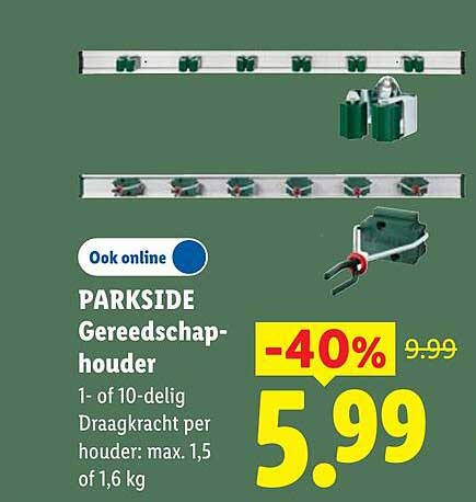 PARKSIDE Gereedschap-houder -40%