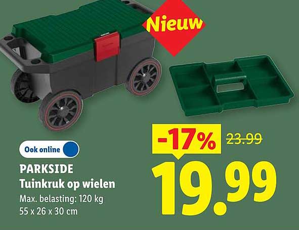 PARKSIDE Tuinkruk op wielen