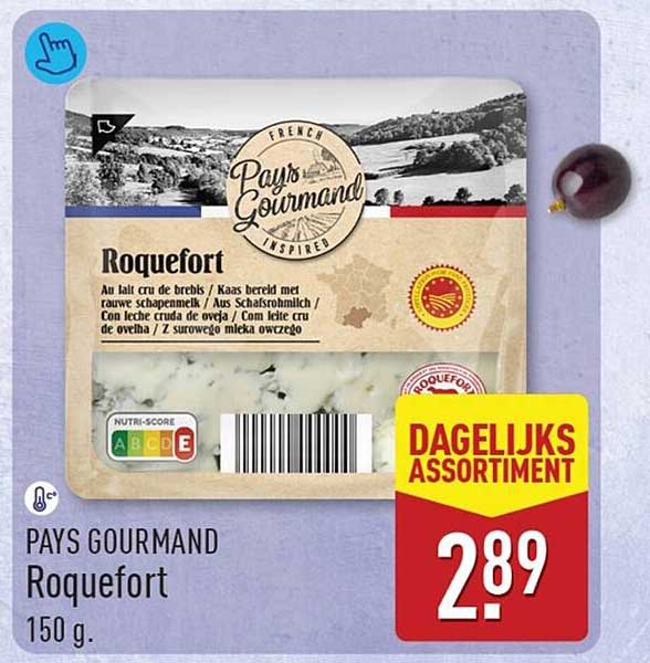 PAYS GOURMAND Roquefort 150 g