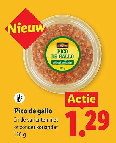 Pico de gallo In de varianten met of zonder koriander 120 g Actie