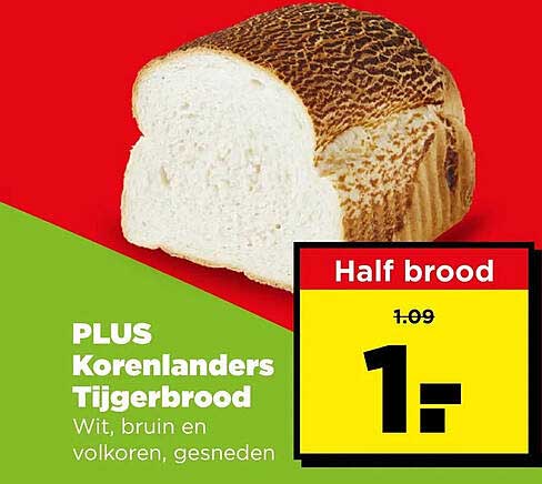 PLUS Korenlanders Tijgerbrood