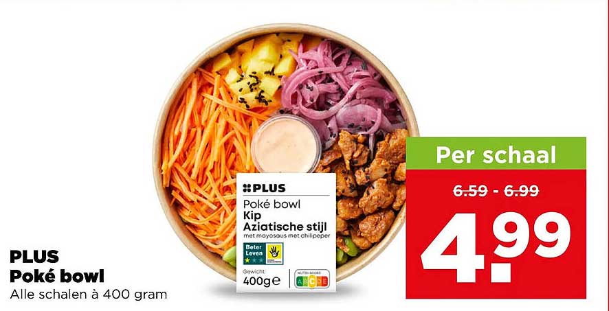 PLUS Poké bowl