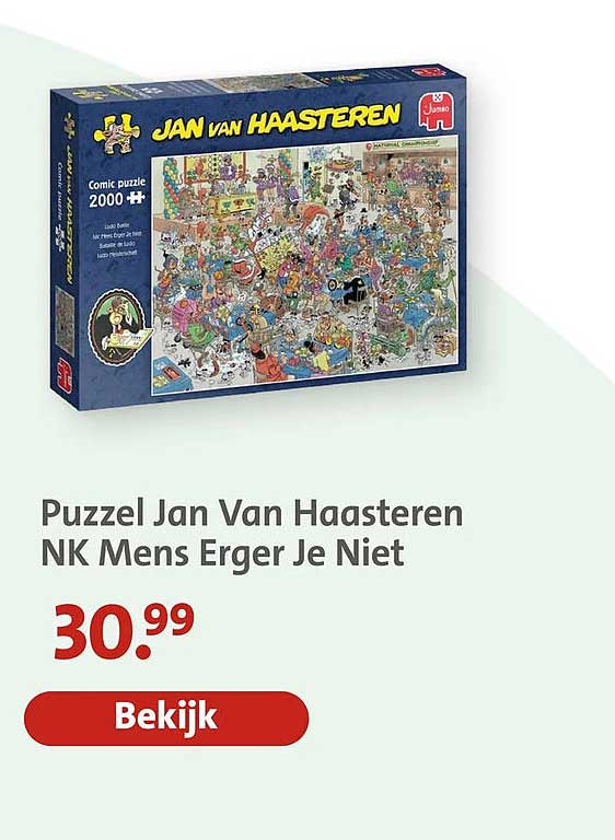 Puzzel Jan Van Haasteren NK Mens Erger Je Niet