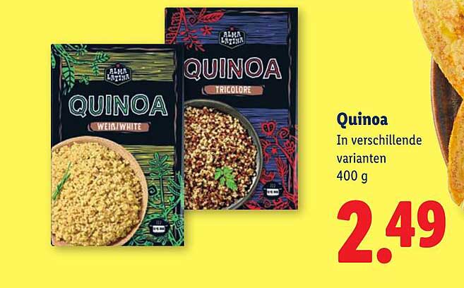 Quinoa In verschillende varianten 400 g