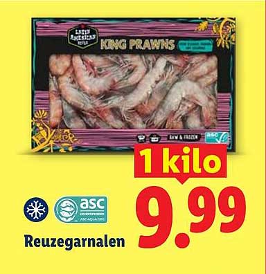 Reuzegarnalen 1 kilo