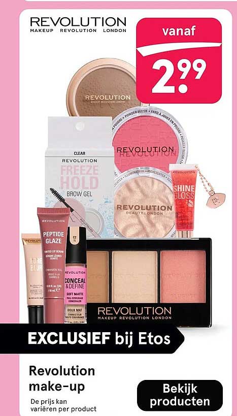 Revolution make-up