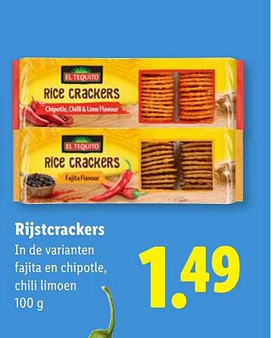 Rijstcrackers