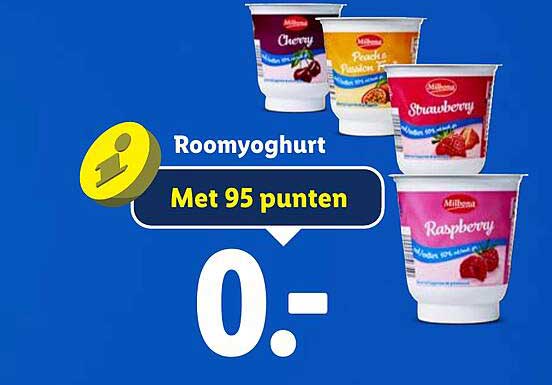 Roomyoghurt Met 95 punten