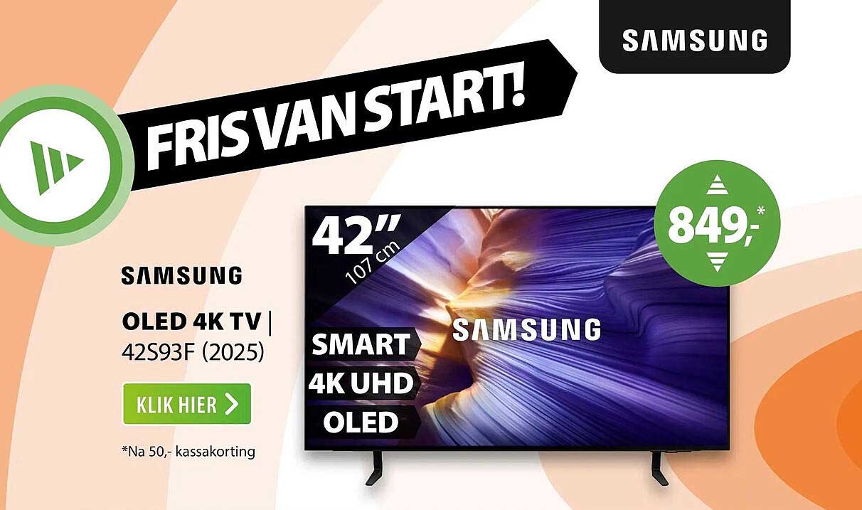 SAMSUNG OLED 4K TV | 42S93F (2025)