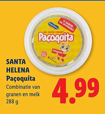 SANTA HELENA Paçoquita Combinatie van granen en melk 288 g