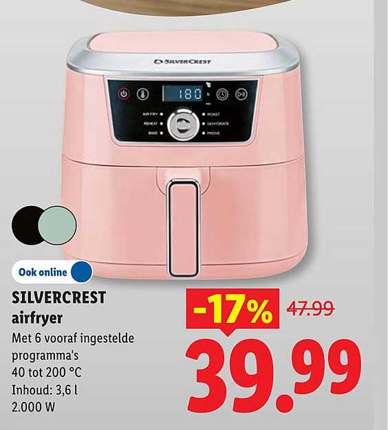 SILVERCREST airfryer