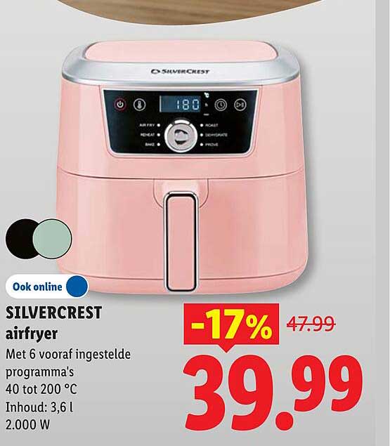 SILVERCREST airfryer