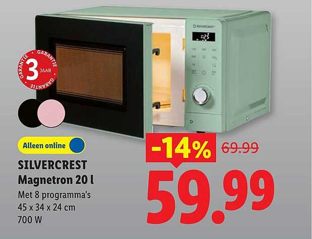 SILVERCREST Magnetron 20 l -14%