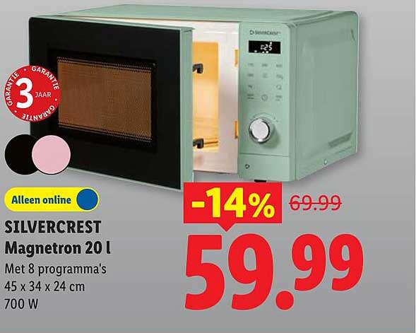 SILVERCREST Magnetron 20 l -14%
