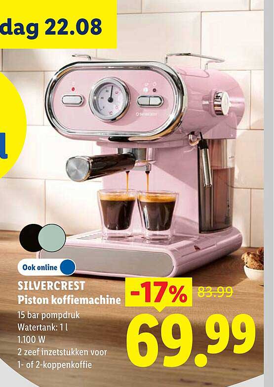 SILVERCREST Piston koffiemachine