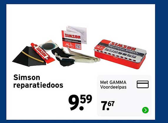 Simson reparatiedoos
