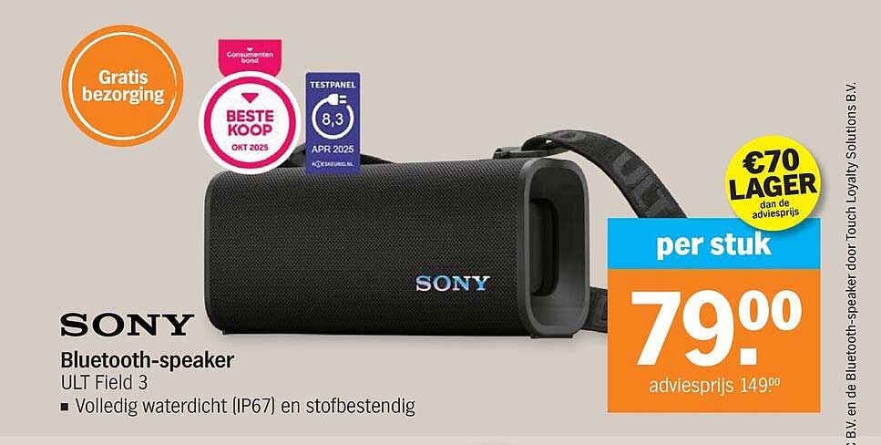 SONY Bluetooth-speaker ULT Field 3