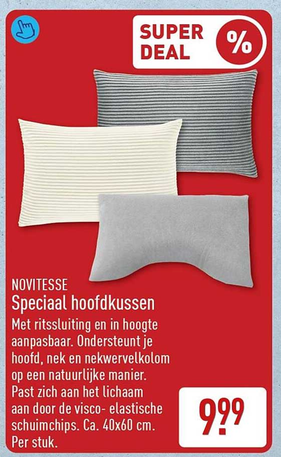 Special hoofdkussen