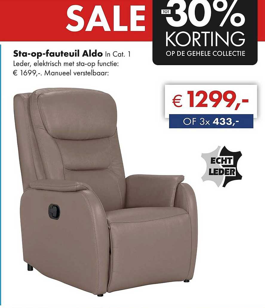 Sta-op-fauteuil Aldo In Cat. 1