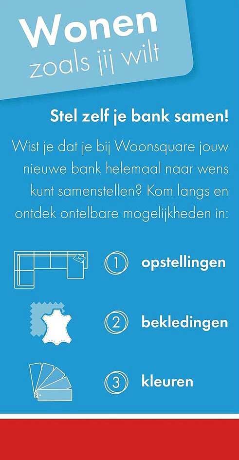 Stel zelf je bank samen!