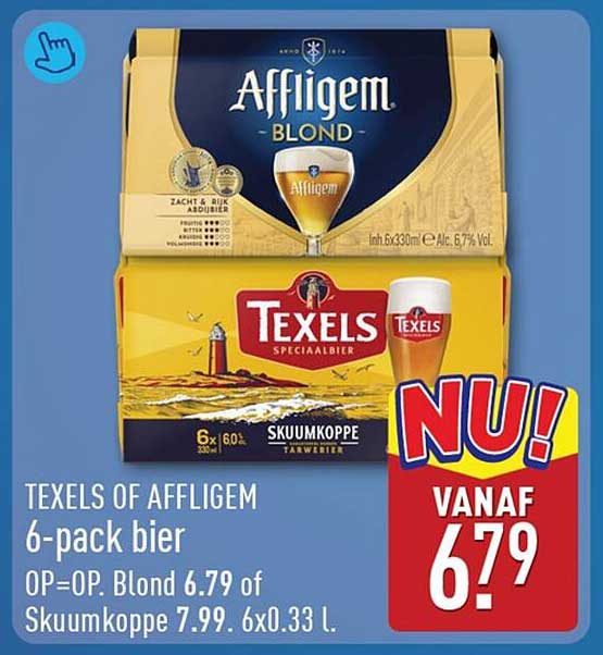 TEXELS OF AFFLIGEM 6-pack bier