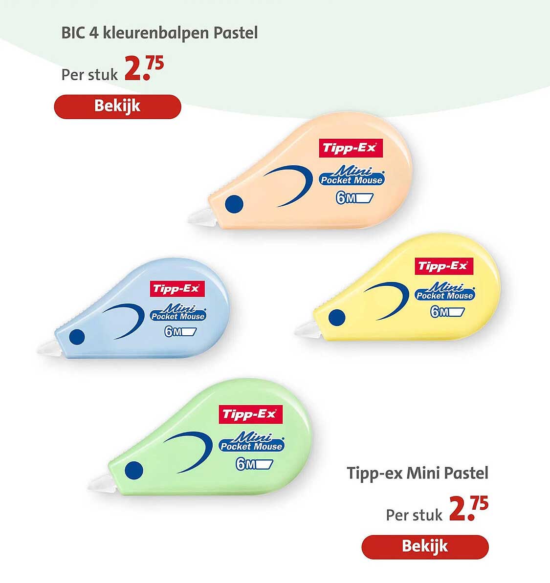 Tipp-ex Mini Pastel