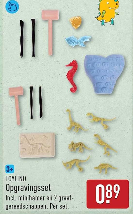 TOYLINO Opgravingsset