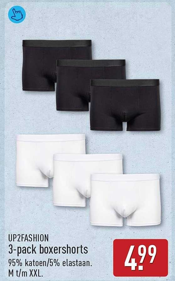 UP2FASHION 3-pack boxershorts