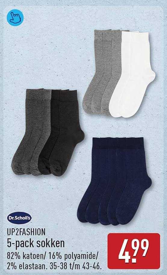 UP2FASHION 5-pack sokken