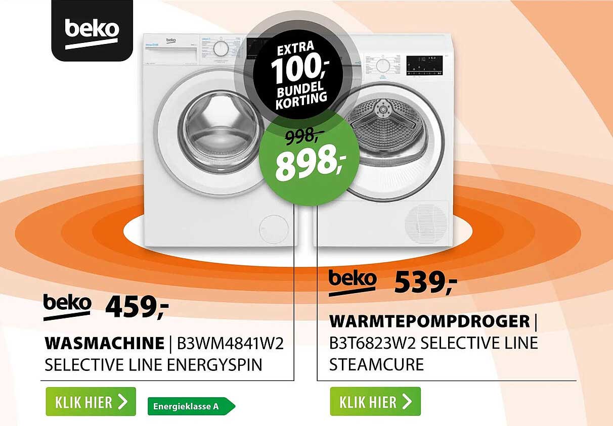 WASMACHINE | B3WM4841W2 SELECTIVE LINE ENERGYSPIN
