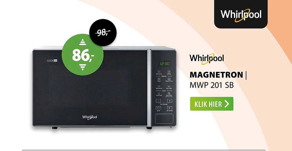 Whirlpool MAGNETRON | MWP 201 SB