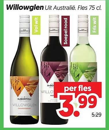 Willowglen Uit Australië, Fles 75 cl