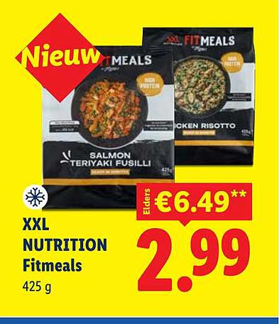 XXL NUTRITION Fitmeals 425 g